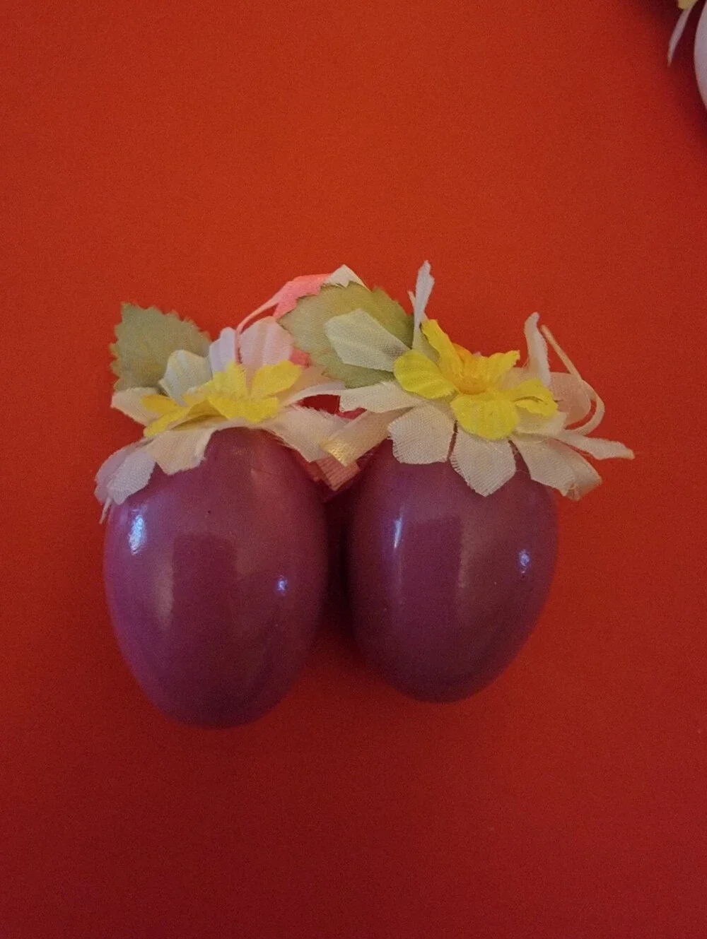 Pastel Decorative Hanging Egg Ornaments - Set of 12